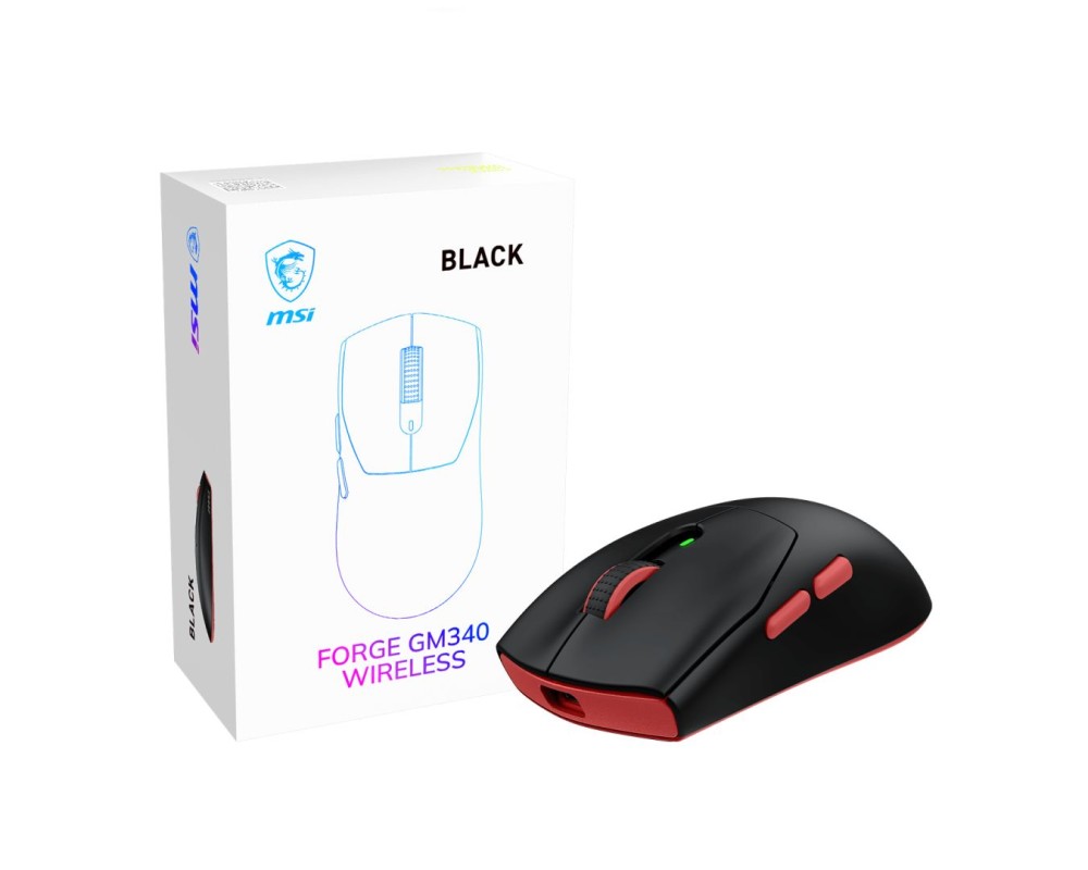Msi Forge GM340 Wireless Bluetooth mouse Black
