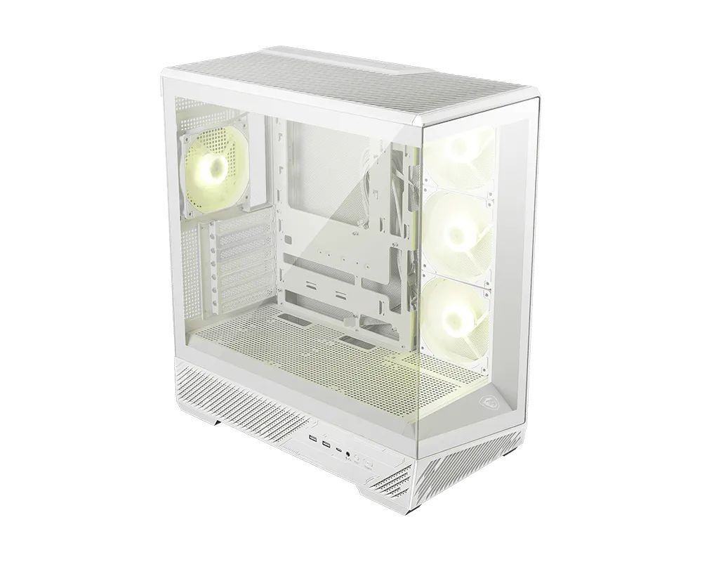 Msi MAG PANO 130R PZ Tempered Glass White