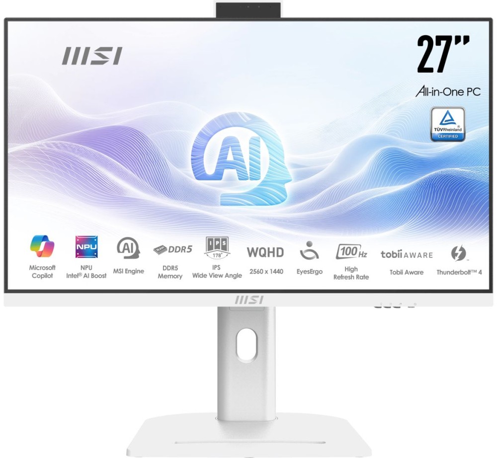 Msi Modern AM273QP AI 1UM AiO White