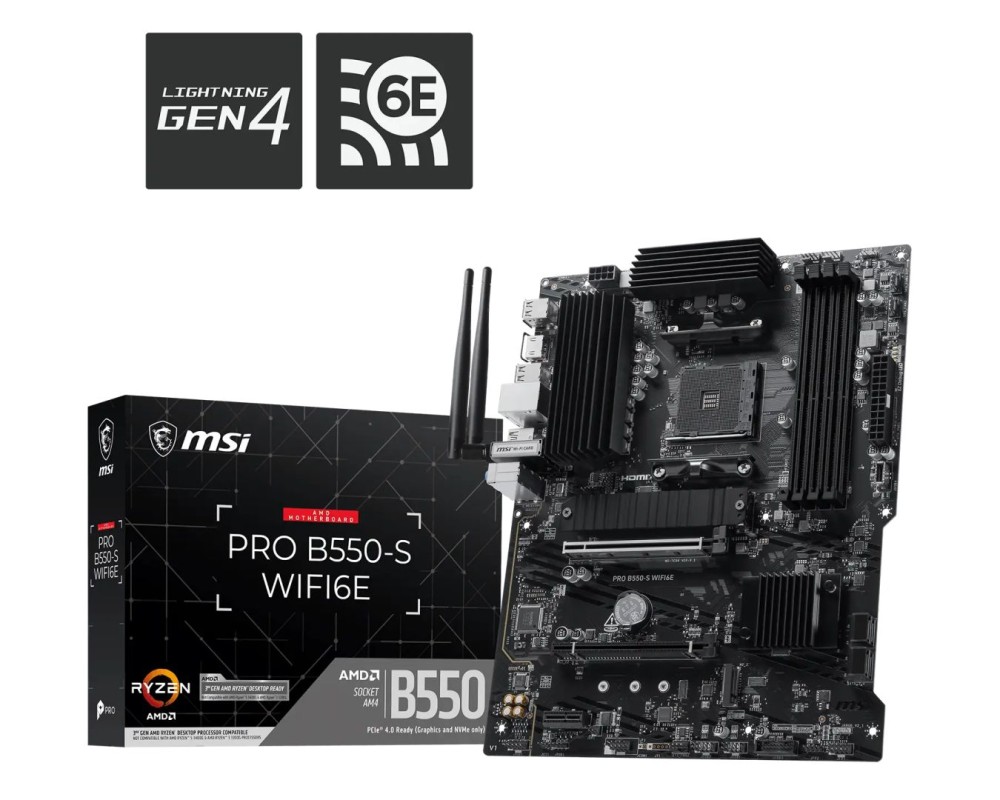 Msi PRO B550-S WIFI6E
