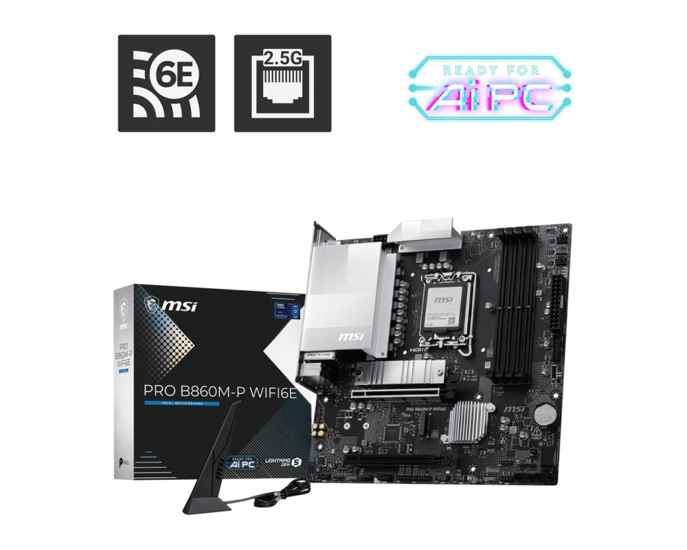Msi PRO B860M-P WIFI6E