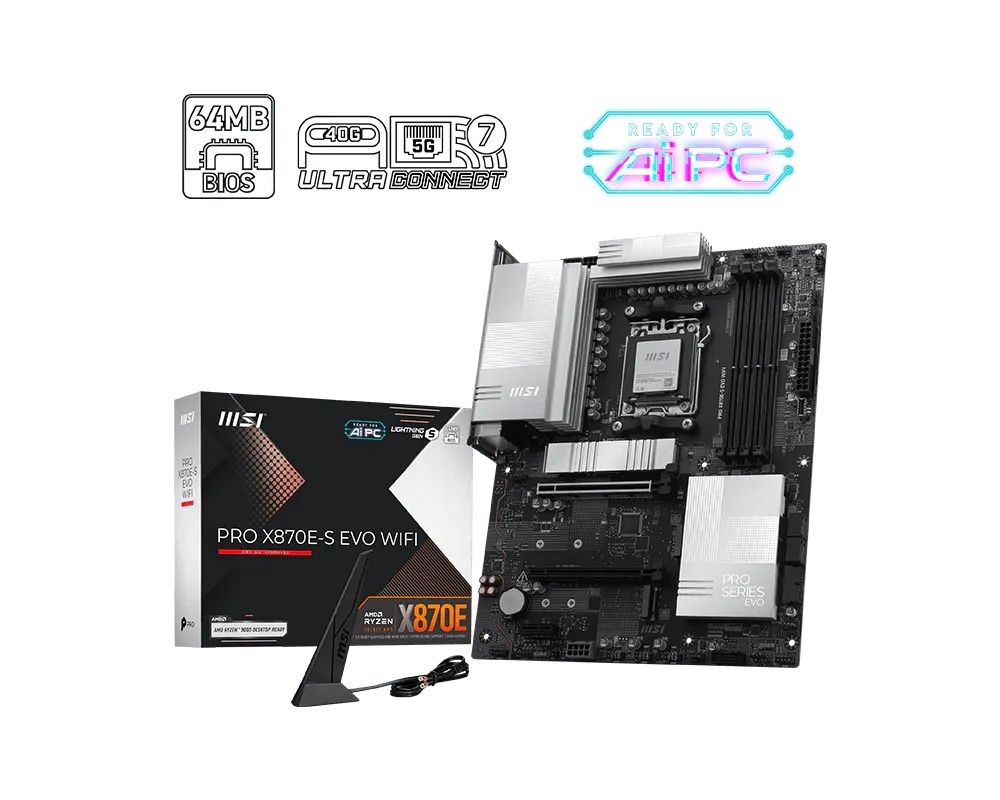 Msi PRO X870E-S EVO WIFI