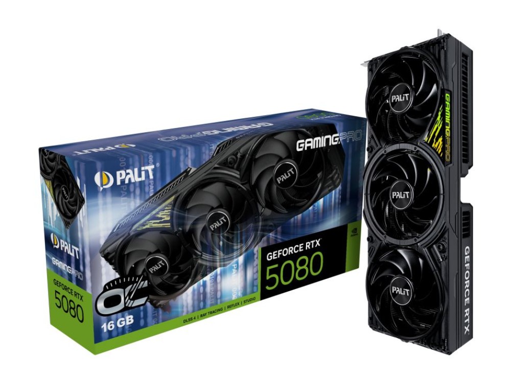 Palit GeForce RTX5080 16GB DDR7 Gaming Pro OC V1