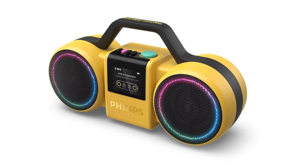Philips TAMS60Y Bluetooth Speaker Yellow