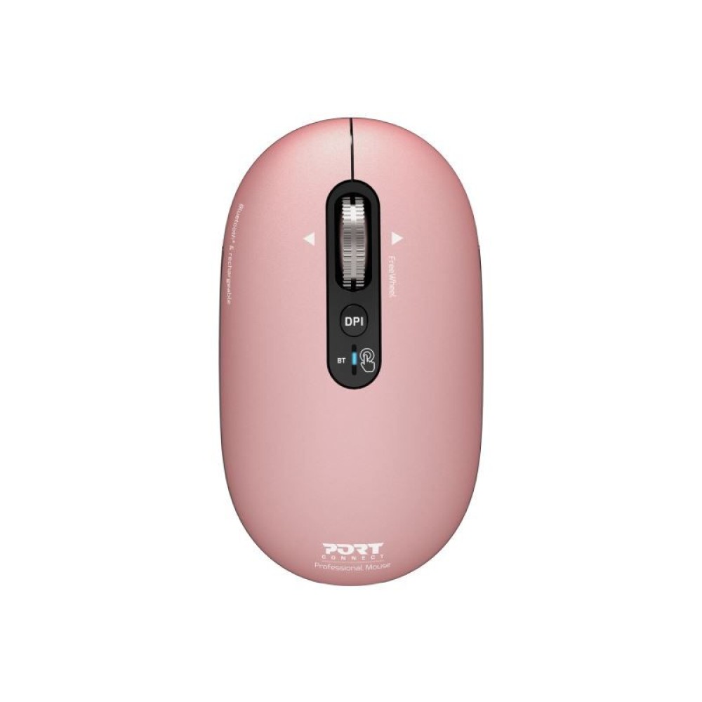 Port Designs Pure MAC Wireless Bluetooth Mouse Pink
