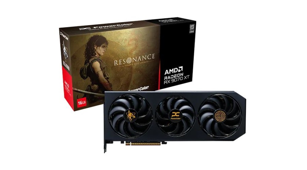 PowerColor RX9070 XT 16GB DDR6 Hellhound Resonance Edition