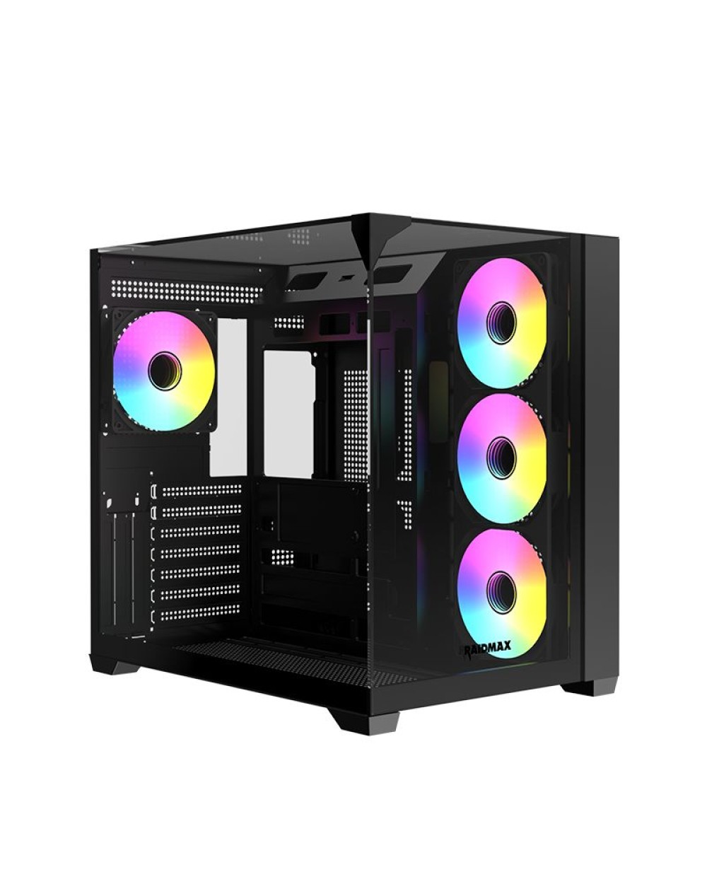 RaidMax i620 RGB Tempered Glass Black