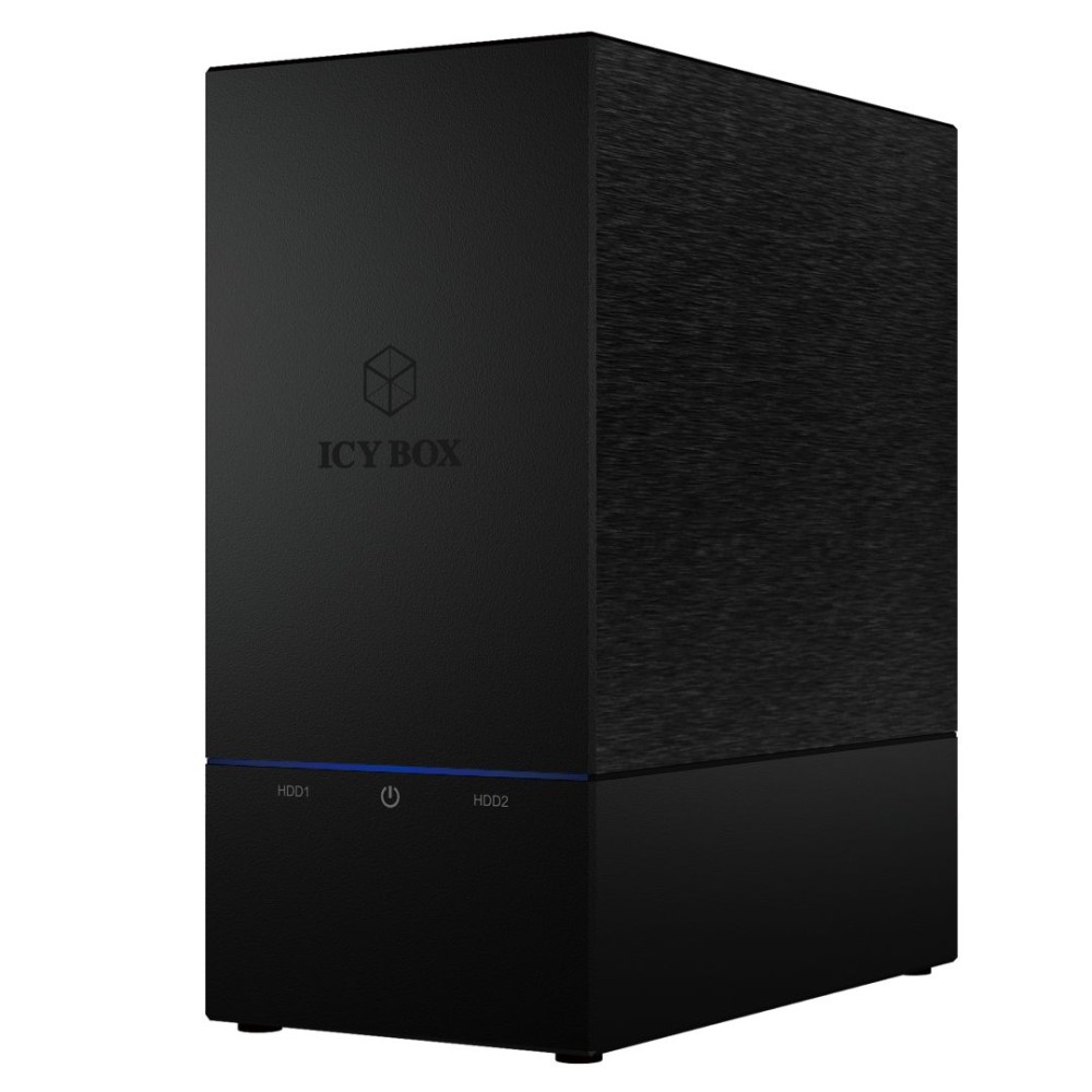 Raidsonic IcyBox IB-RD3621-U3 RAID enclosure for 2x HDD with USB 3.0 Type-A interface and fan