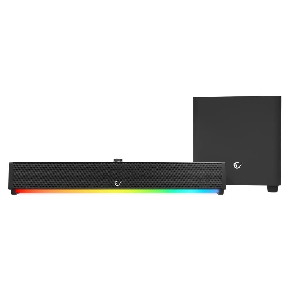 Rampage RM-1 SoundWave Plus 2.1 RGB Speaker Black