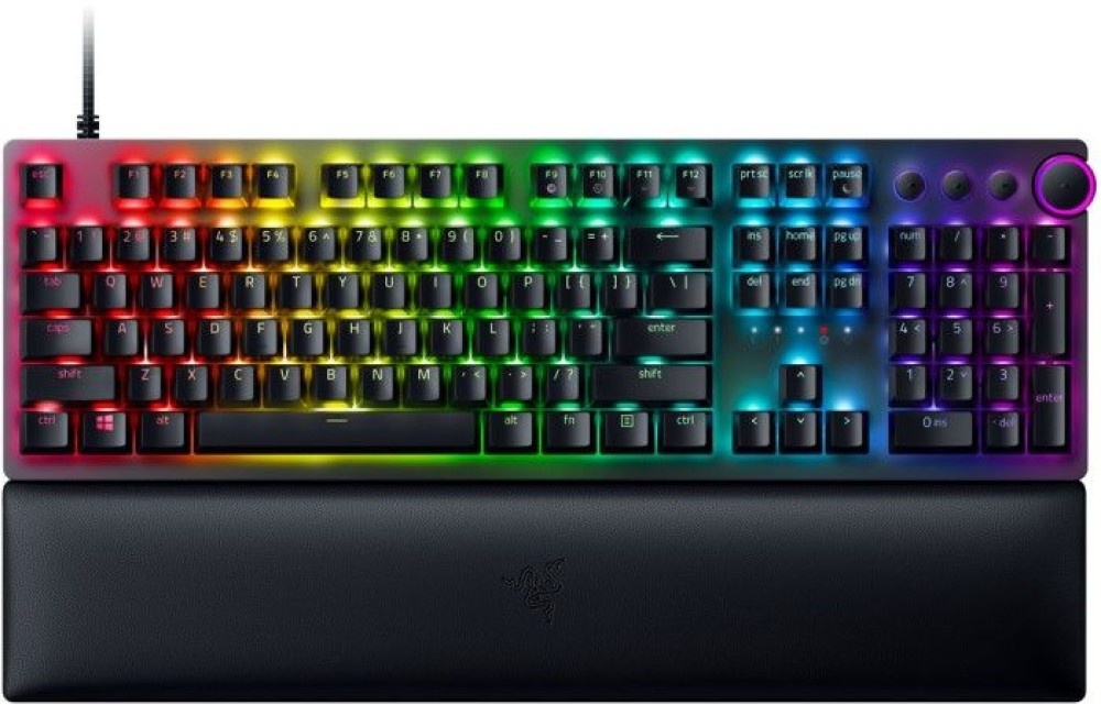 Razer Huntsman V2 Red Switch Mechanical Keyboard Black UK