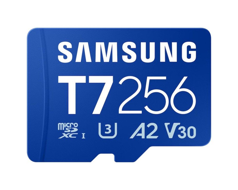 Samsung 256GB microSDXC T7 Class10 U3 V30 A2 adapter nélkül