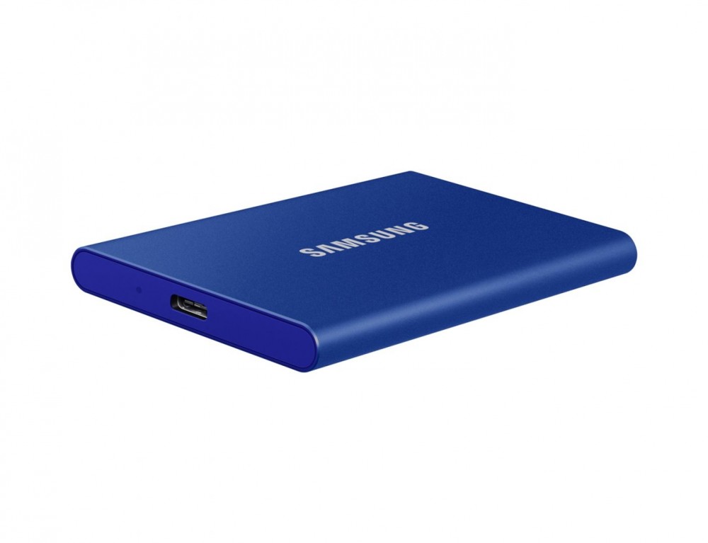 Samsung 2TB USB3.2/USB Type-C T7 Touch Blue