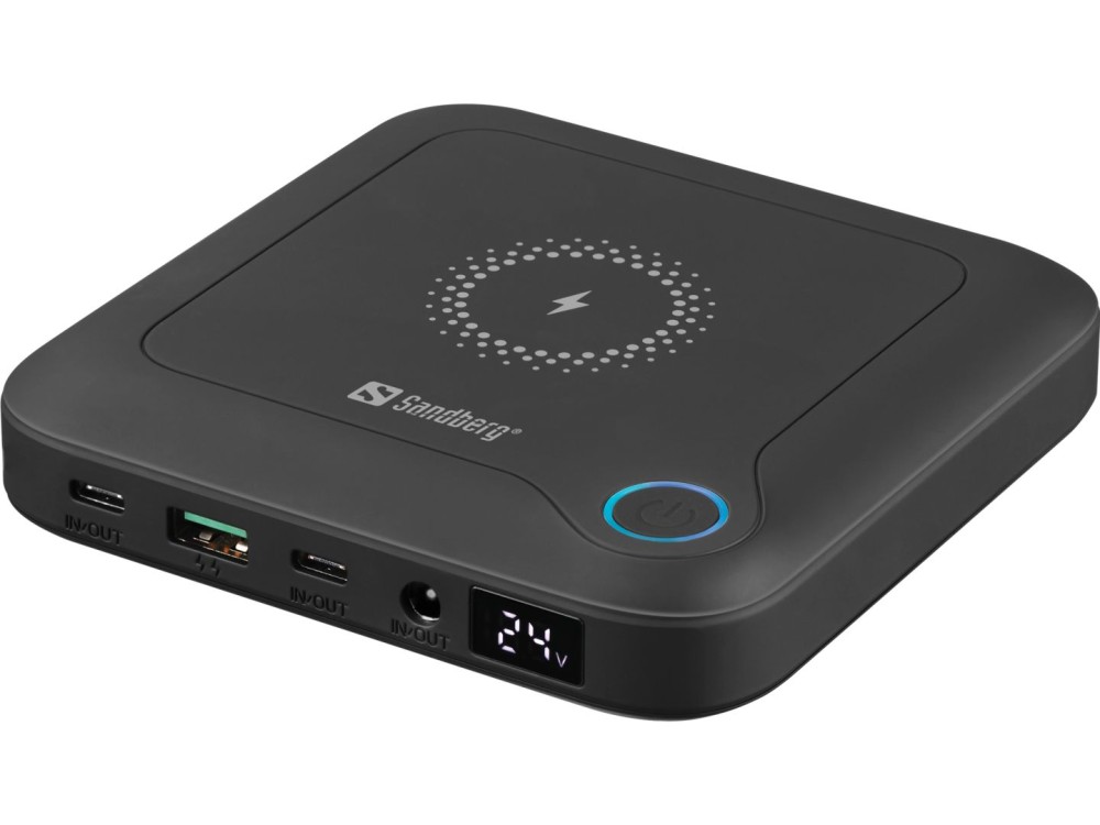 Sandberg All-in1 Laptop 25000mAh PowerBank Black