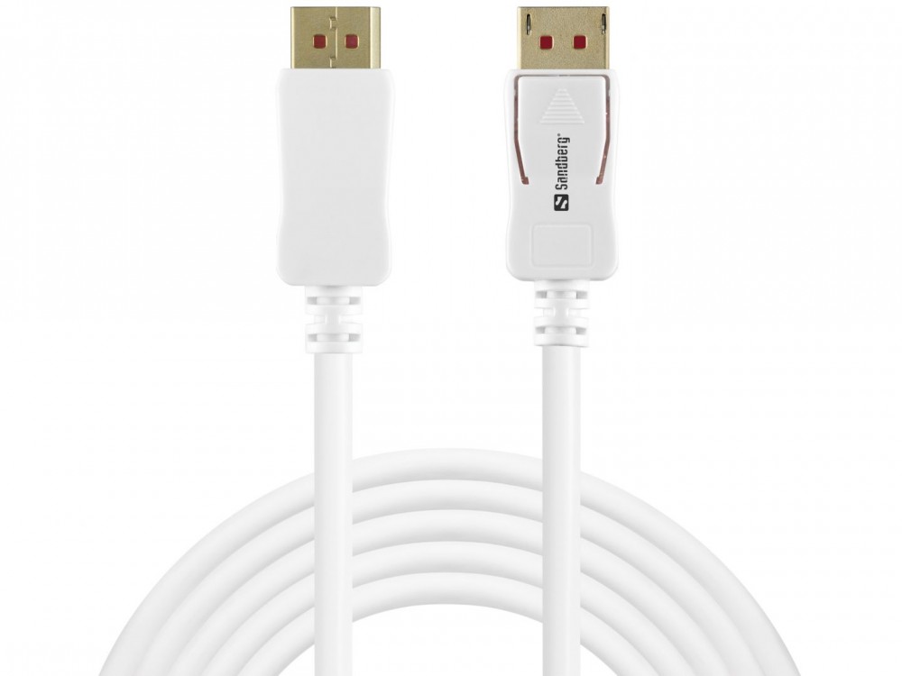 Sandberg DisplayPort 1.4 8K60Hz 2m White