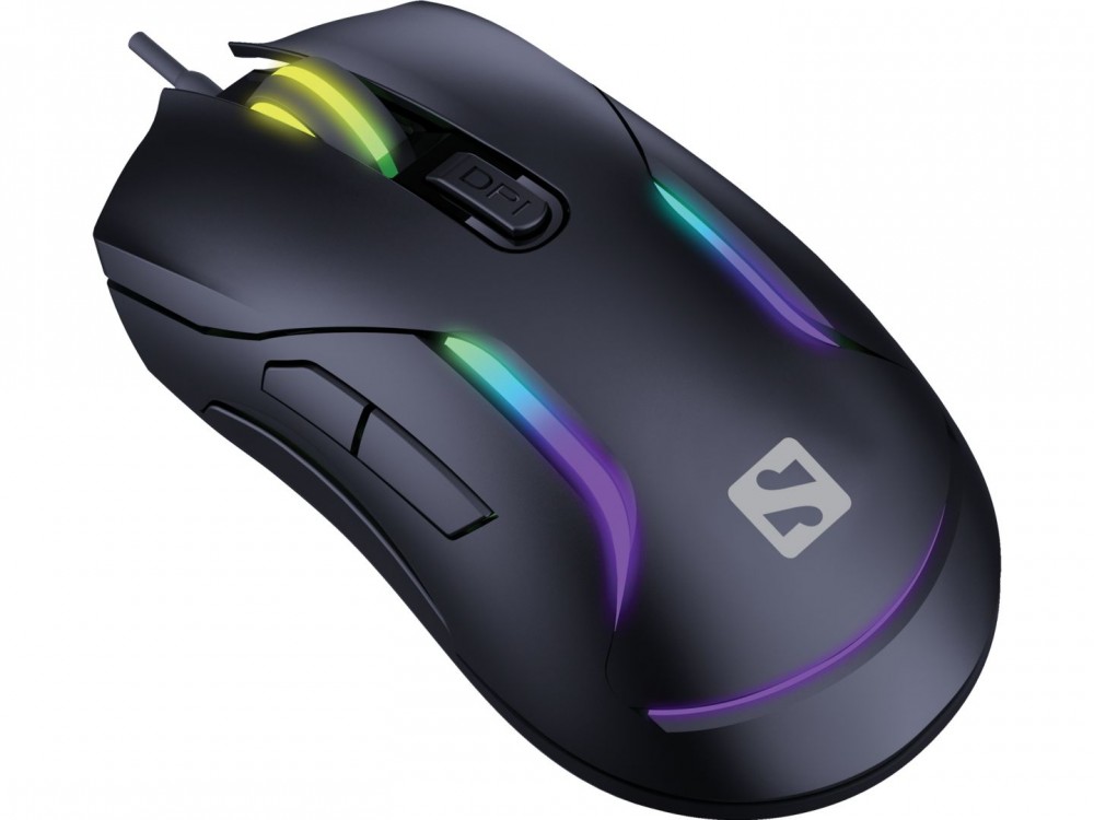 Sandberg LightFlow 6D Gamer mouse Black