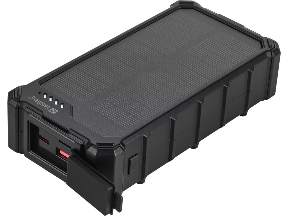 Sandberg Solar CampLED 20000mAh Powerbank Black