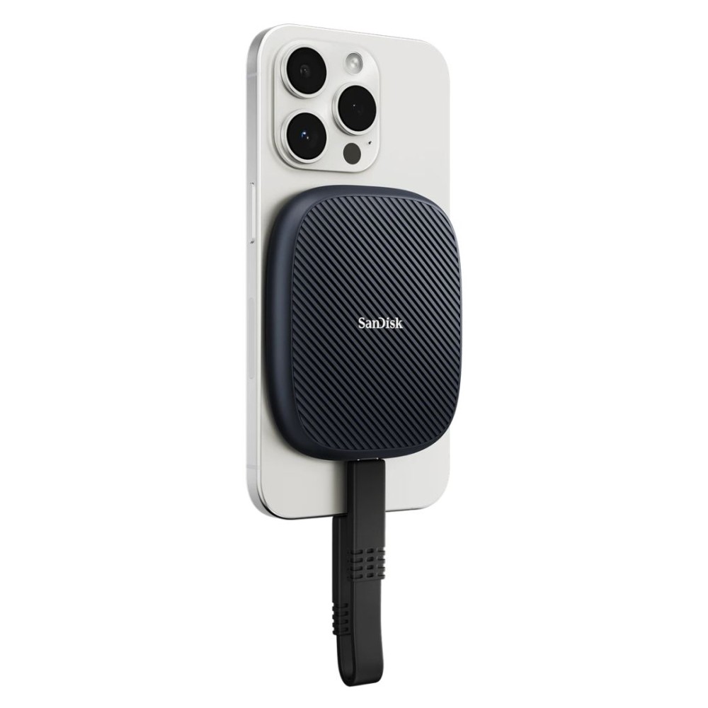 Sandisk 2TB USB3.2 Type-C Phone SSD Black