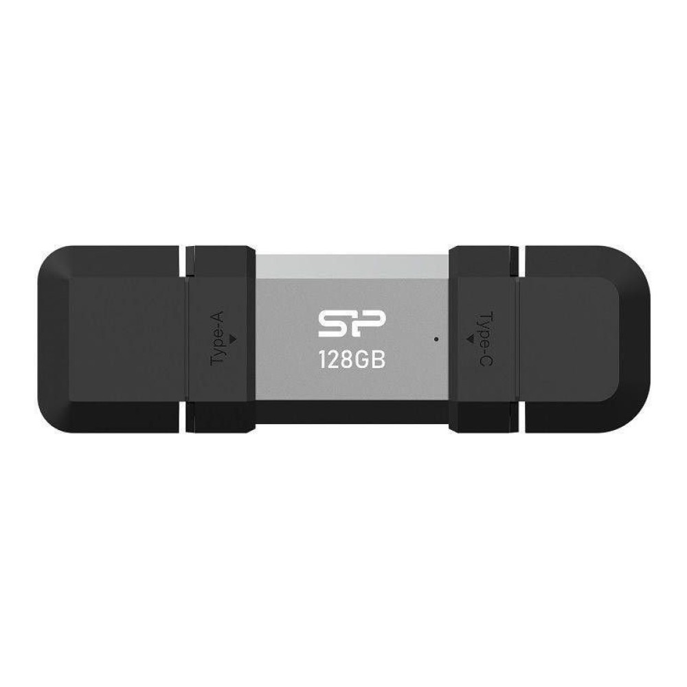 Silicon Power 128GB Mobile C51 OTG USB3.1 Black/Silver