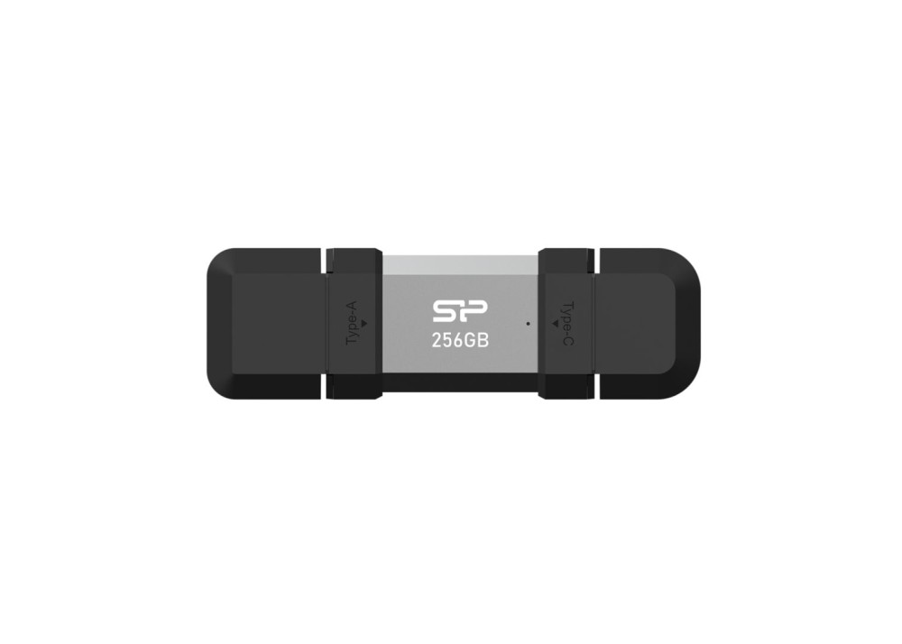 Silicon Power 256GB Mobile C51 OTG USB3.1 Black/Silver