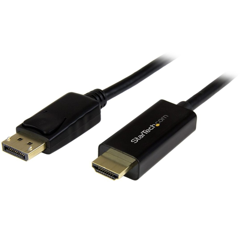 Startech DisplayPort to HDMI Cable 2m Black