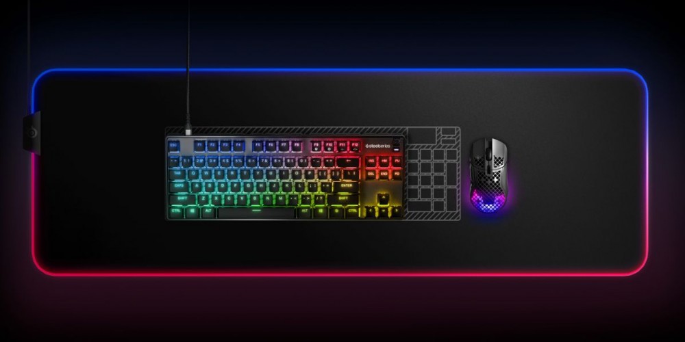 Steelseries Apex 9 TKL RGB Gaming Keyboard Black UK