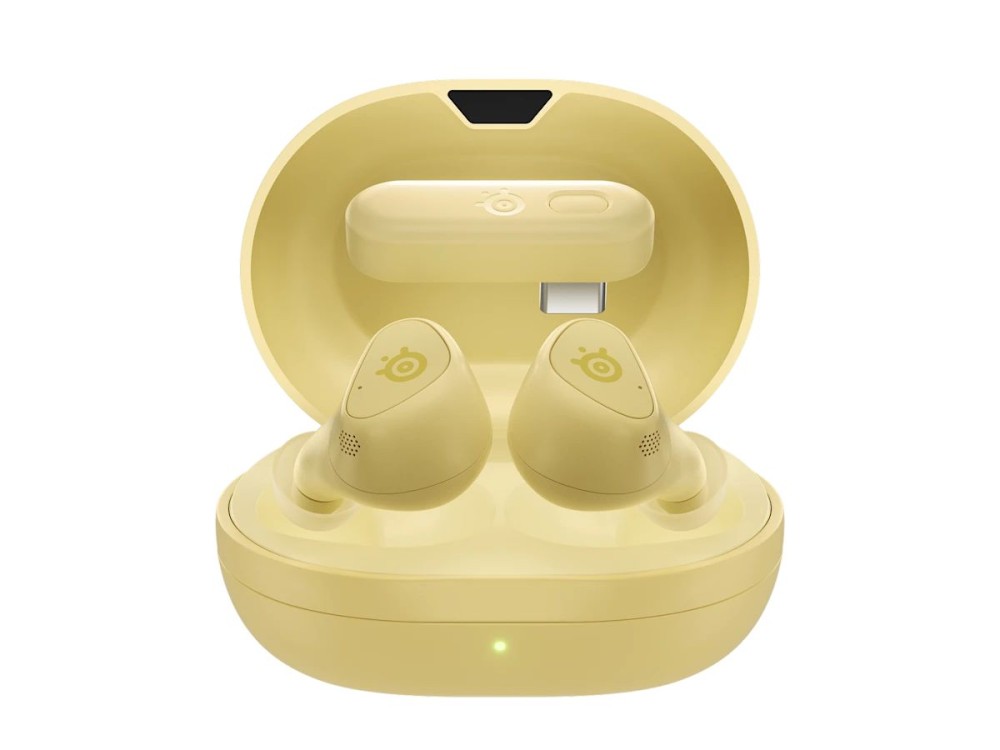 Steelseries Arctis GameBuds Wireless Bluetooth Gaming Headset Yuzu
