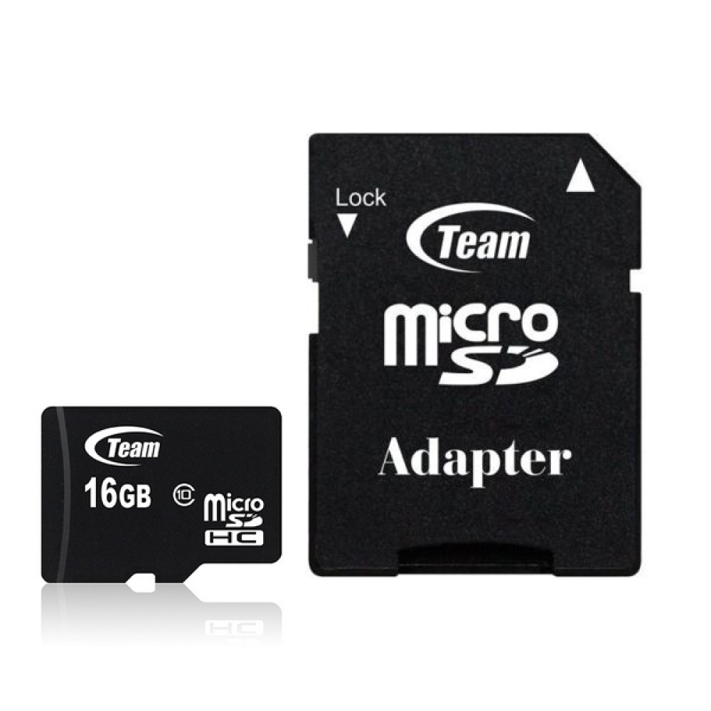 TeamGroup 16GB microSDHC Class 10 + adapter
