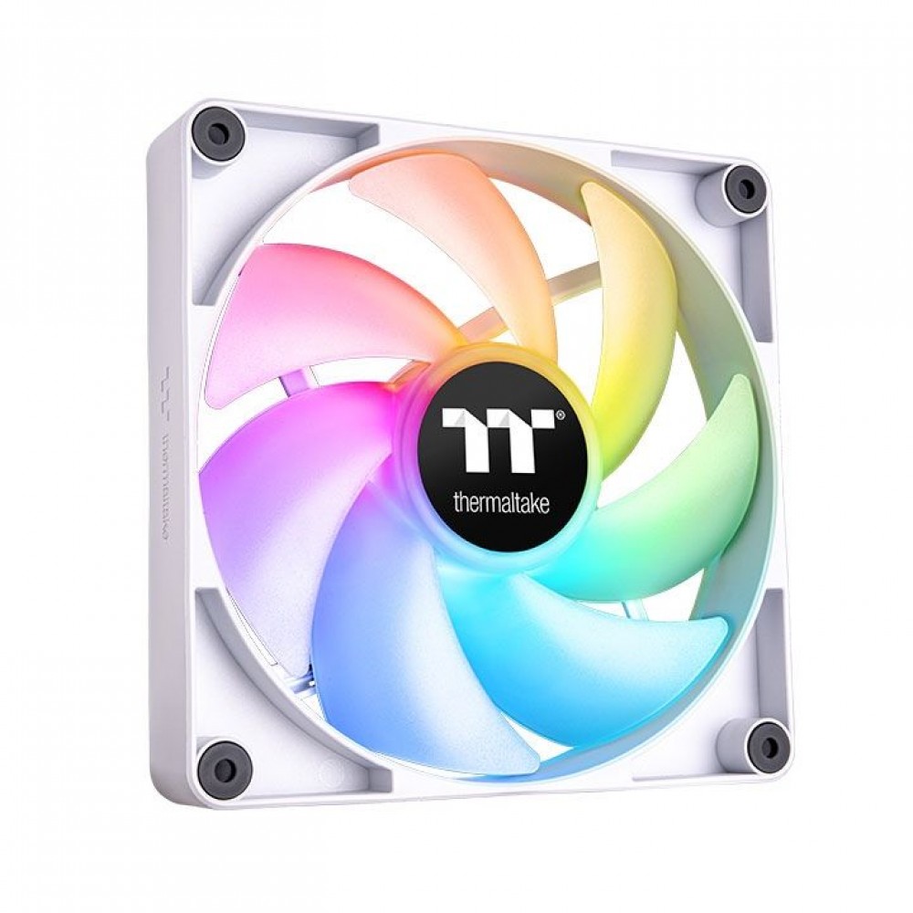 Thermaltake CT140 ARGB Sync PC Cooling Fan White (2-Fan Pack)