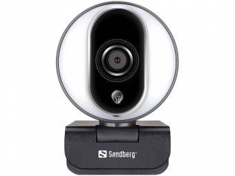 Sandberg Streamer Pro Webkamera Black/Silver