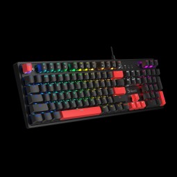 A4-Tech Bloody S520N RGB Mechanical Keyboard Fire Black US