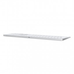 Apple Magic Keyboard (2024) Touch ID and Numeric Keypad Bluetooth Keyboard White US