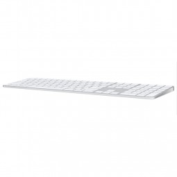 Apple Magic Keyboard (2024) Touch ID and Numeric Keypad Bluetooth Keyboard White US