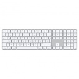Apple Magic Keyboard with Touch ID and Numeric Keypad (2021) White HUN