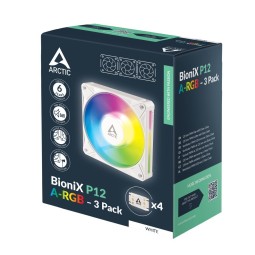 Arctic BioniX P12 A-RGB White (3 Pack)