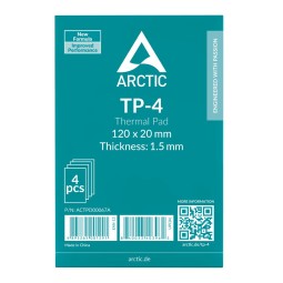 Arctic TP-4 120x20x1,5mm Hővezető lap (4lap/csomag)