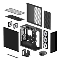 Arctic Xtender VG Tempered Glass Mirror Black