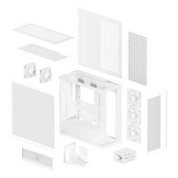 Arctic Xtender VG Tempered Glass White