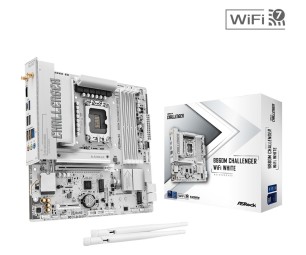 ASRock B860M CHALLENGER WIFI WHITE