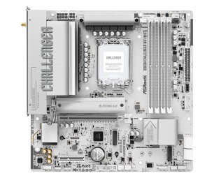 ASRock B860M CHALLENGER WIFI WHITE