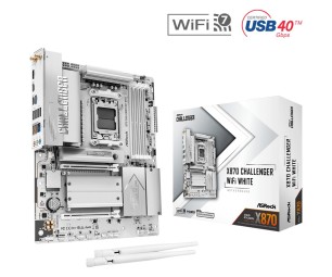ASRock X870 CHALLENGER WIFI WHITE