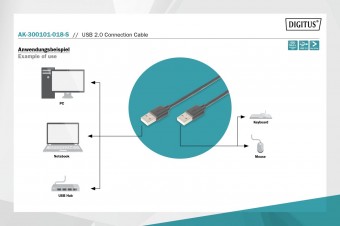 Assmann USB 2.0 connection cable, type A