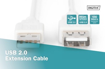 Assmann USB 2.0 extension cable, type A
