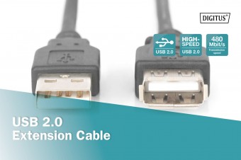 Assmann USB 2.0 extension cable, type A