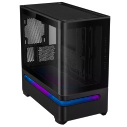 Asus Prime AP202 RGB Tempered Glass Black