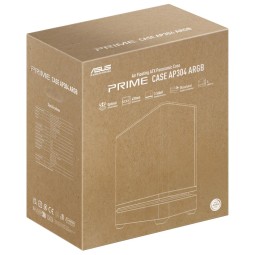 Asus Prime AP304 ARGB Tempered Glass Black