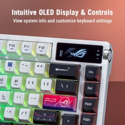 Asus ROG Azoth Extreme Wireless Bluetooth Gaming keyboard White US