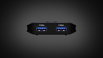 ATEN US4322-AT 2 x 2 USB 3.2 Gen 1 Sharing Switch