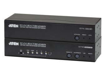 ATEN USB VGA Dual View Cat 5 KVM Extender with Deskew (1280 x 1024@300m)