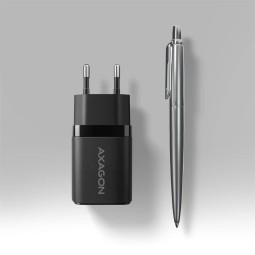 AXAGON ACU-PQ33 GaN Wall Charger 33W for phones and tablets Black