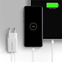 AXAGON ACU-PQ33W GaN Wall Charger 33W for phones and tablets White